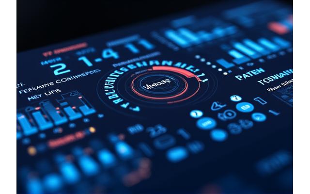 Bir kontrol panelinin modern arayüzünü gösteren bir görsel. Bir tarafta grafikler ve veri görselleştirmeleri, diğer tarafta ise topluluk anketleri ve fikir oylaması için interaktif widget'lar bulunuyor. Parlak ve dikkat çekici renklerle tasarlanmış.